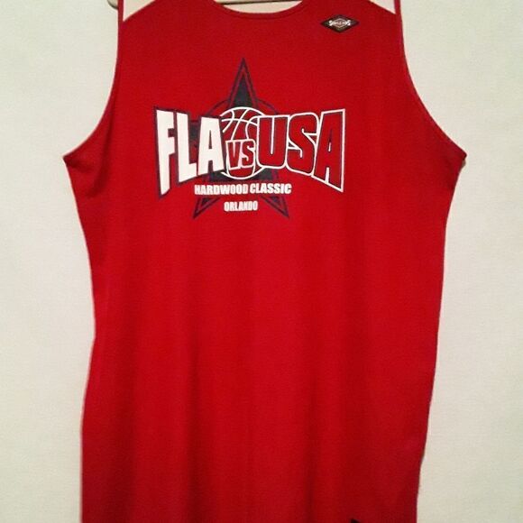 Shirts & skinS Basketball Hybrid " 1 Layer " Sleeveless T-Shirt Size 2X - Picture 1 of 6